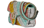 GUCCI Quilted Sequined Leather Crossbody Bag, Shoulder Bag Women"s