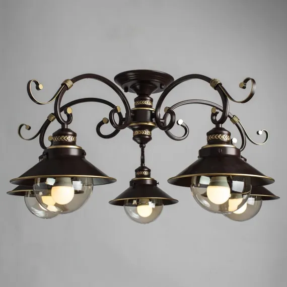 Потолочная люстра Grazioso A4577PL-5CK Arte Lamp