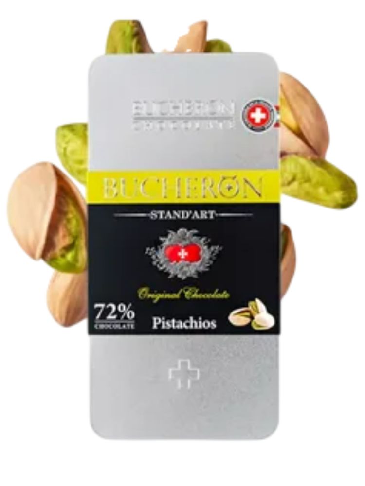 Шоколад горький Bucheron Standart с фисташками 100 г