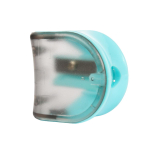 Точилка "Breeze" с контейнером, 1 отверстие, 4 цвета микс, С-40458