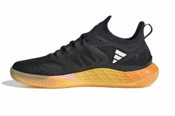 Женские Кроссовки теннисные Adidas Adizero Ubersonic 4.1 W Clay - black/orange/yellow