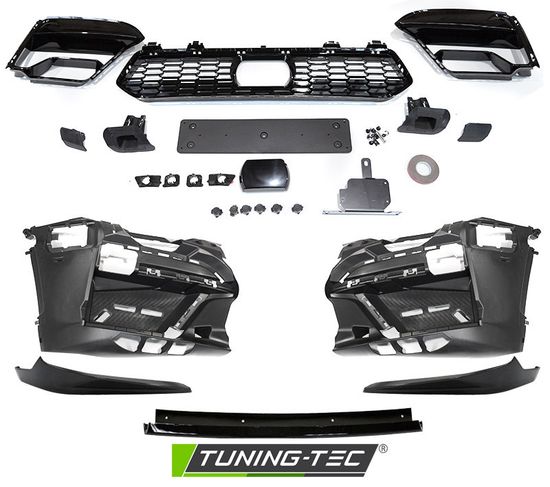FRONT BUMPER SPORT LCI STYLE PDC + SPOILER fits BMW G30 G31 17-20
