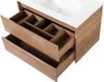 Тумба под раковину BelBagno Kraft 70 KRAFT-700-2C-SO-RT подвесная Rovere Tabacco