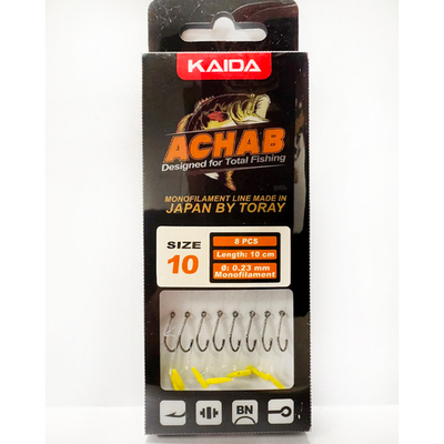 Крючки KAIDA ACHAB FMB01NC-10