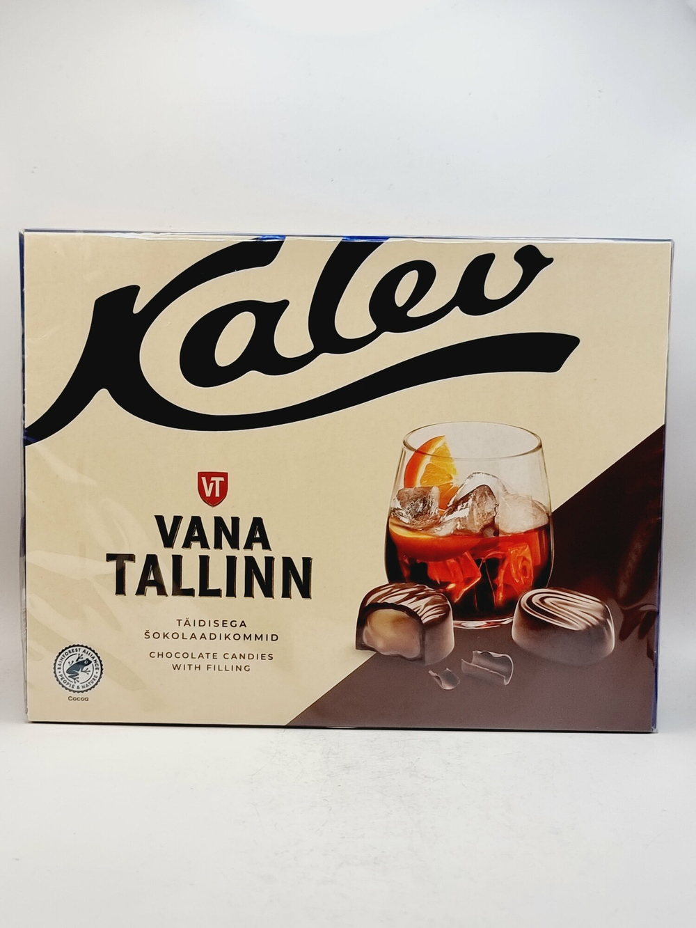 Конфеты шоколадные Kalev Vana Tallinn с ликерной начинкой 122 г (Из Эстонии)
