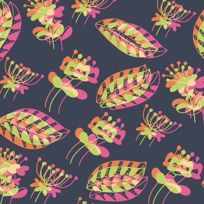 Abstract leaves