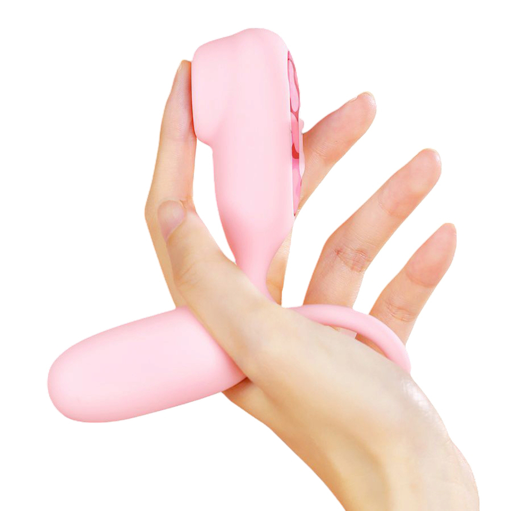 Розовое виброяйцо + вакуумный стимулятор в кейсе BeYourLover Magic Suitcase Sleep Beauty App Controlled Suction & Vibrating Egg with Charging Case Pink