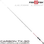 Спиннинг штекерный угольный 2 колена Fish2Fish Ultra Light