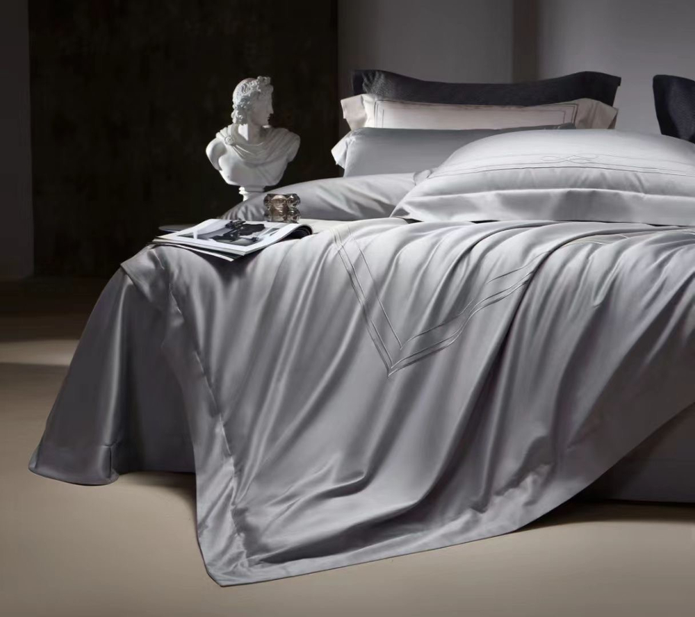 Постельное белье из сатина Luxe Grey