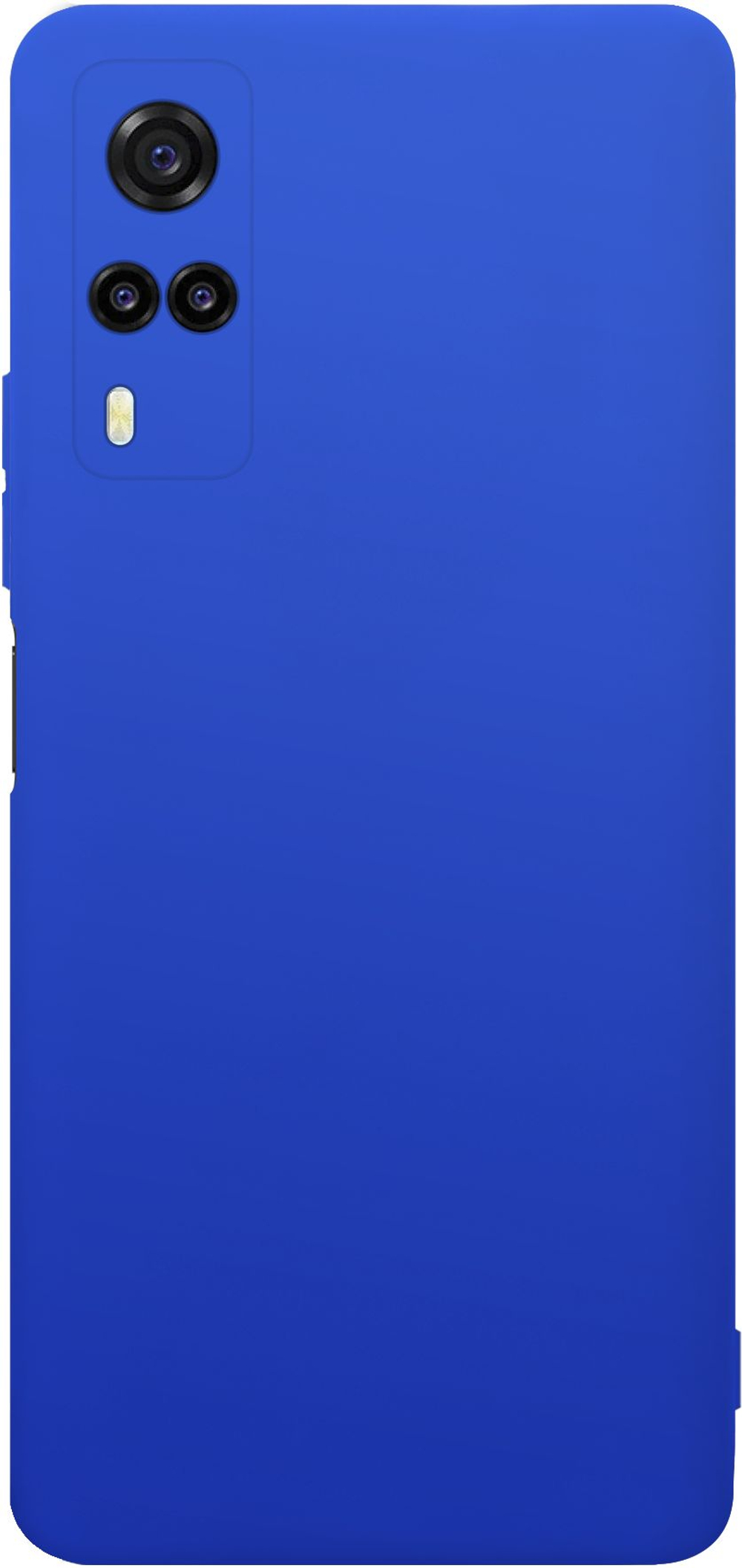 Мягкий Soft Touch чехол из силикона для VIVO Y31 / Y53s 4G / Y51 / Y51a с бархатной подкладкой