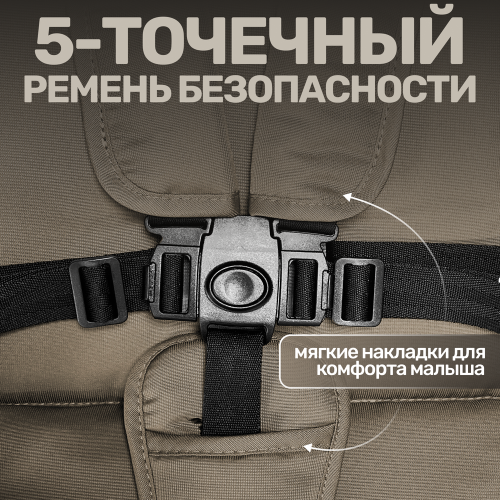 Прогулочная коляска для двойни BubaGO DUO X