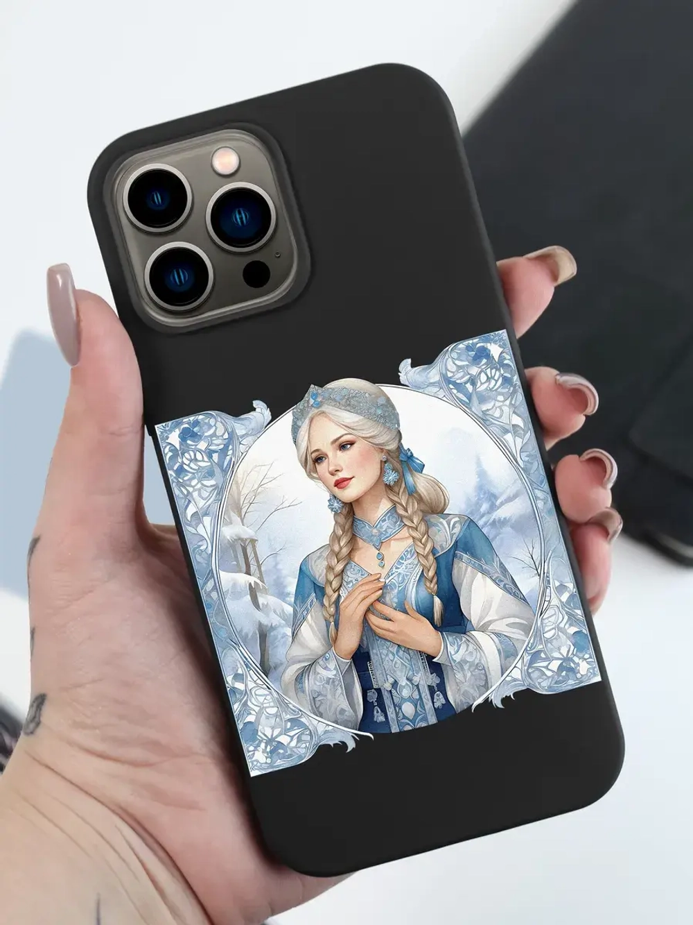 Чехол на iPhone 14 Pro Max новогодний