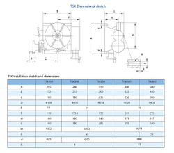 Поворотный стол наклоняемый D630 ТИП 5050 TSK630