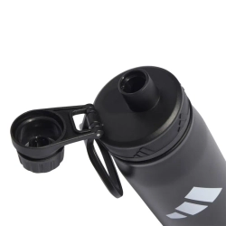 Теннисная бутылка Adidas Metal Bottle Screw Top 600ml - black/black