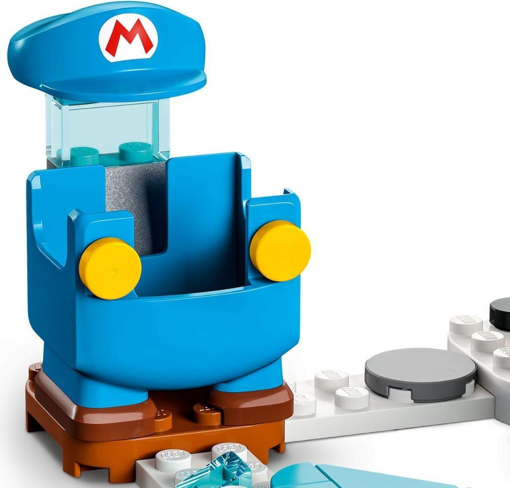 Конструктор Лего Супер Марио Костюм Ледяного Марио и замороженный мир | LEGO Super Mario Ice 71415 105 деталей 6+