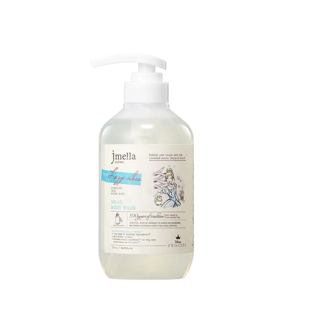 Гель для душа "Белый мускус и ирис" JMELLA In France Disney Lazy Vibes Body Wash 1000 мл