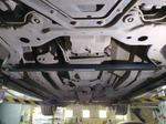 Усилитель жесткости передний нижний Ford Mustang 6 S550 6 ступеней (ПОД ЗАКАЗ)
