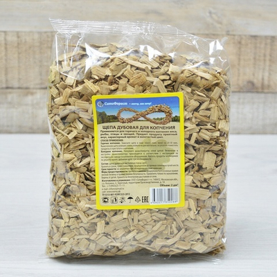 Щепа для копчения "Дуб" 2л 513540