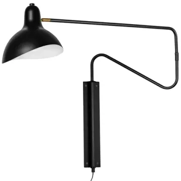 Бра 1*E27 765647 черный Loft Lightstar