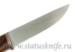 Нож авторский М390 медь G10 мельхиор ironwoodфотография - 6