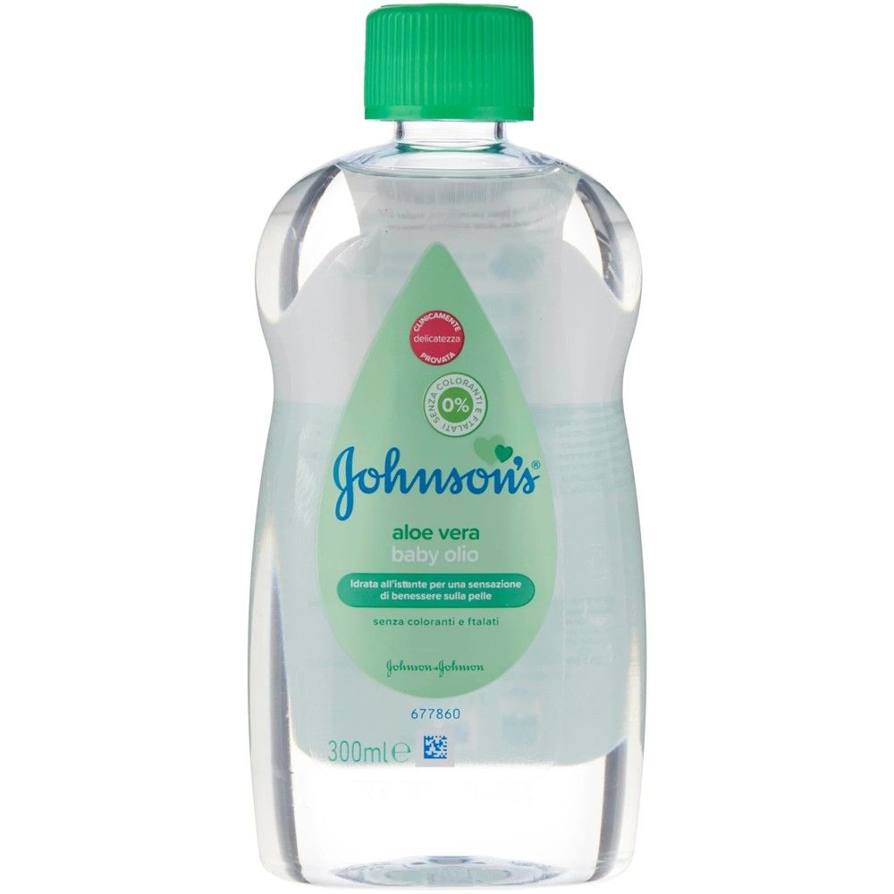 Масло детское JOHNSONS BABY Алоэ Вера 300мл