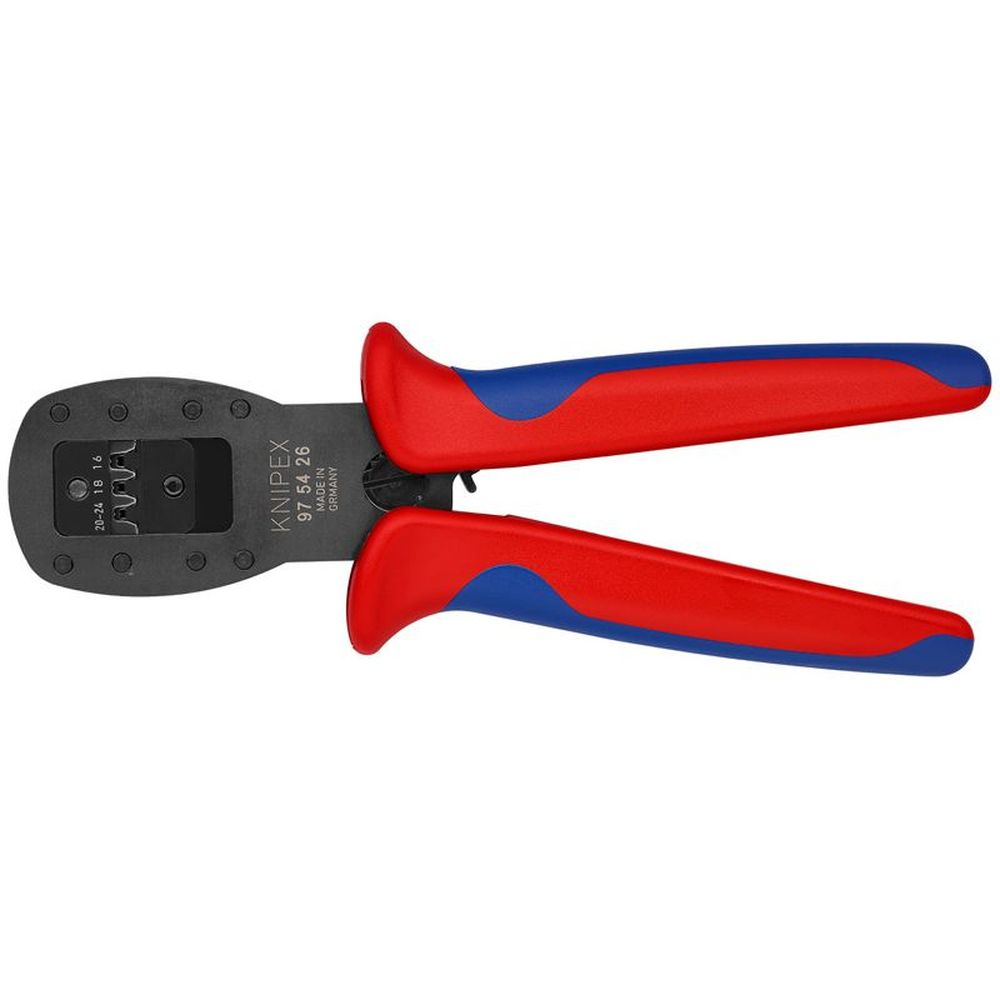 Пресс-клещи для мини-штекеров, 3 гнезда, Mini-Fit™ Molex, AWG 16/18/20-24, 190 мм