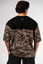 ФУТБОЛКА Oversized Tee POWER 898 СВЕТЛО-КОРИЧНЕВЫЙ КАМУФЛЯЖ