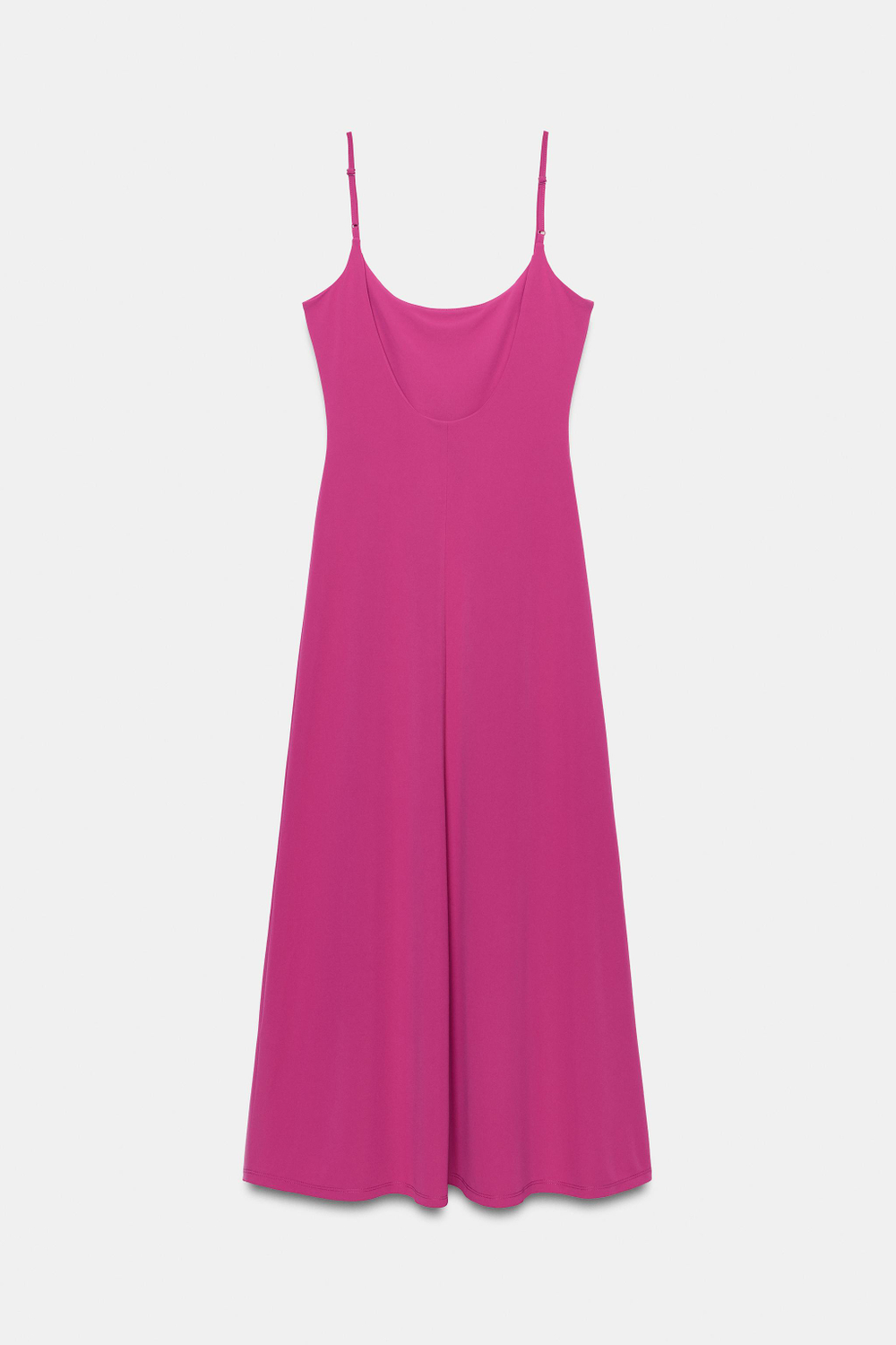 ДЛИННОЕ ПЛАТЬЕ НА БРЕТЕЛЯХ — ZARA