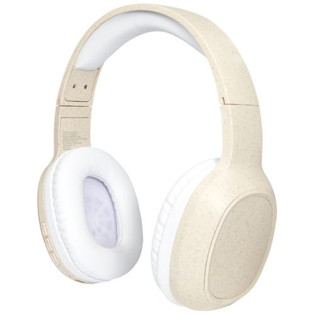 Наушники Bluetooth® Riff из пшеничной соломы с микрофоном