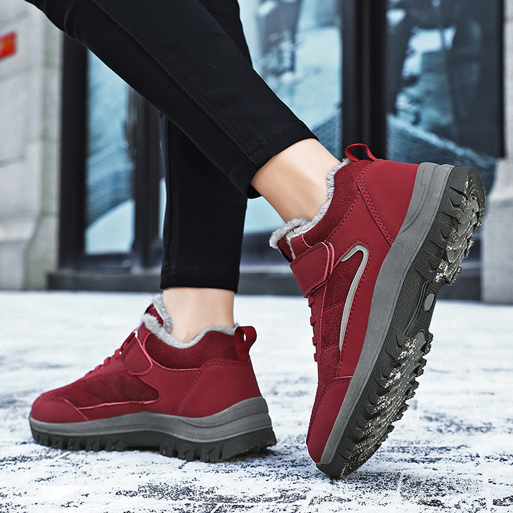 CHENGSHILUOTUO Elderly Insulated Shoes Unisex