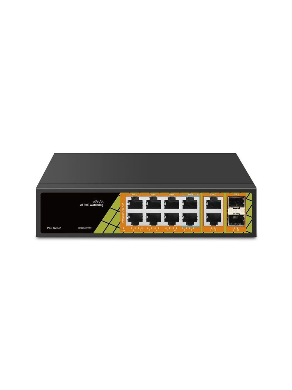 Коммутатор PoE TSn-8GP12G2S2
