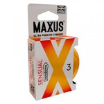 Презервативы MAXUS X-Edition Sensual, анатомическая форма, 3 шт
