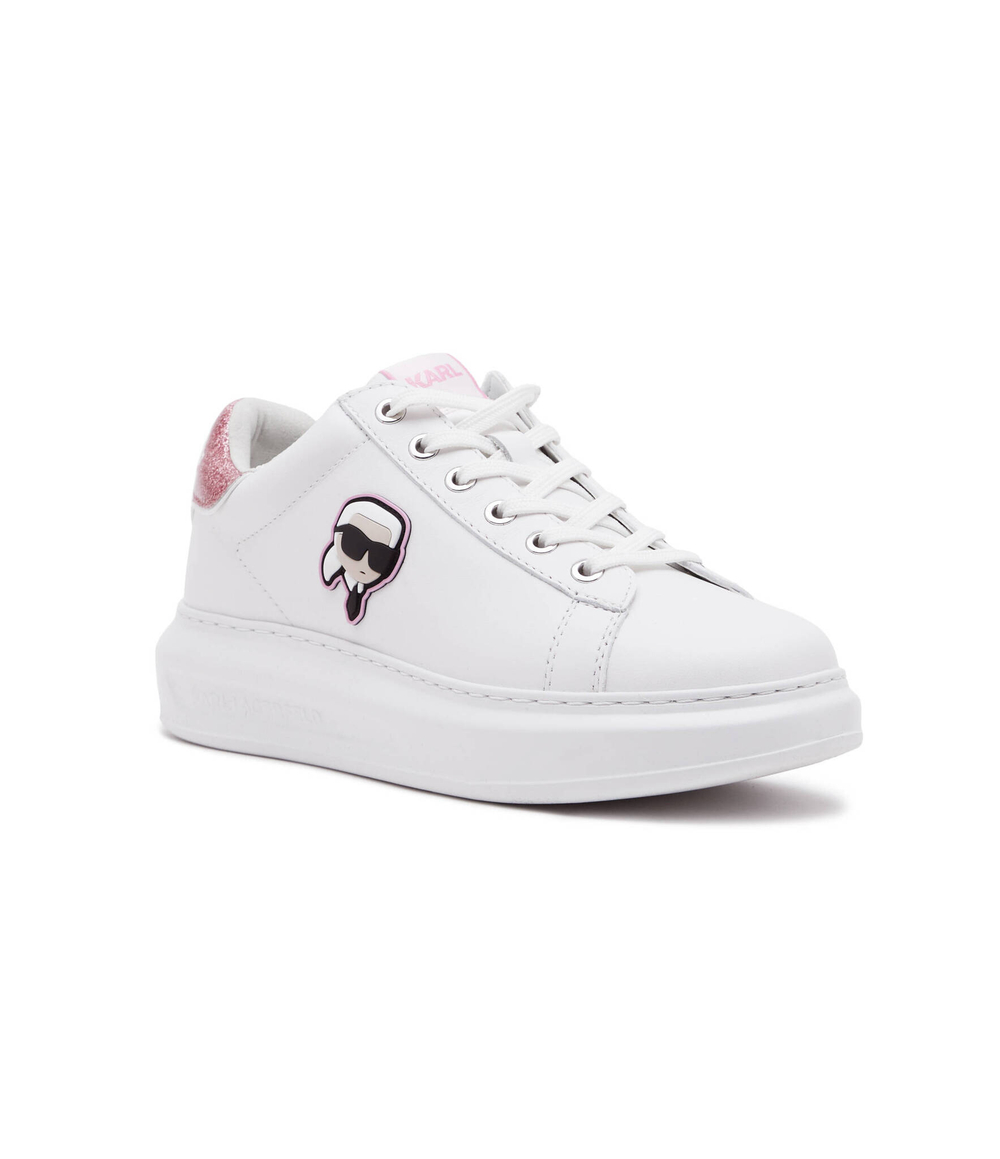 Кожаные кроссовки kapri Karl Lagerfeld - белый(KL62530N)