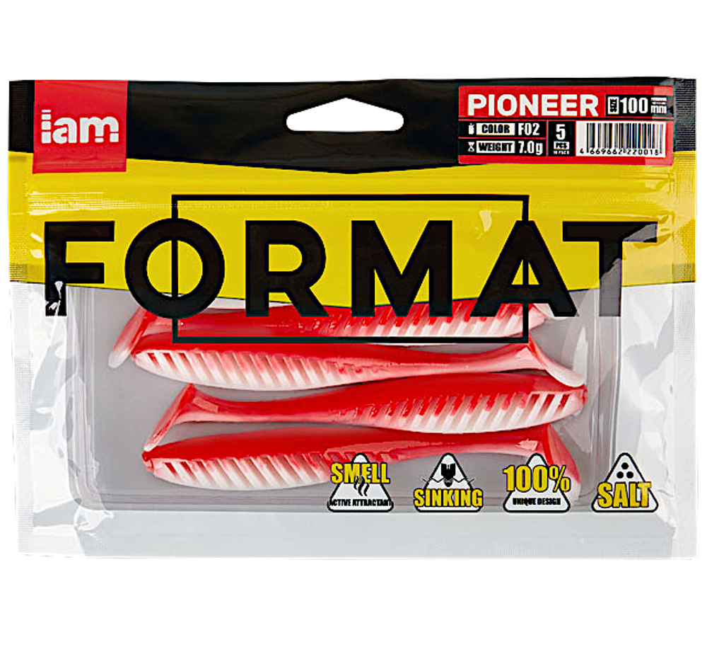 Мягкая приманка IAM Format Pioneer 100мм 7г -