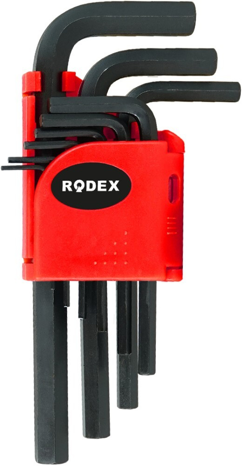 НАБОР КЛЮЧ ШЕСТИГР.ТОРЦ. RODEX 1,5-10MM 9ШТ RHT0501120008