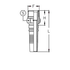 Фитинг DN 32 NPTF 1.1/4 Interlock