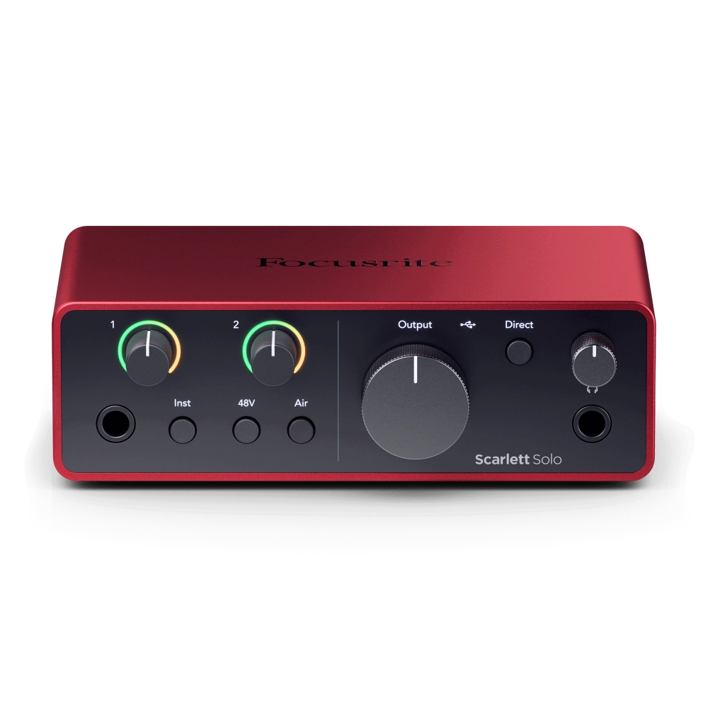 Звуковая карта Focusrite Scarlett Solo 4th Gen