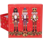 Коробка подарочная «Королевская гвардия» 18*18*8.5 см, Красный