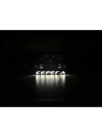 Рамка для номера с LED подсветкой надписи. Серёга.