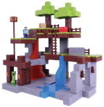 Фигурки Jada Toys Nano Scene Minecraft 1.65" With 2 Figures