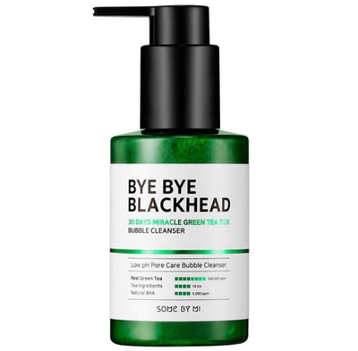 Кислородное очищающее средство против чёрных точек Some By Mi Bye Bye Blackhead Bubble Cleanser 120 г