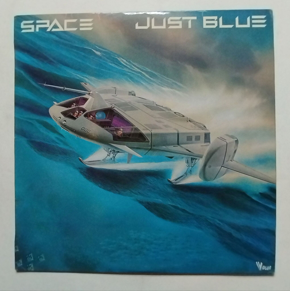 Винтажная виниловая пластинка LP Space Just Blue (Spain 1979)
