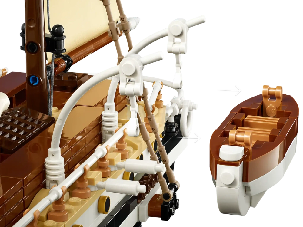 Конструктор LEGO Icons 10335 Модель корабля Выносливость