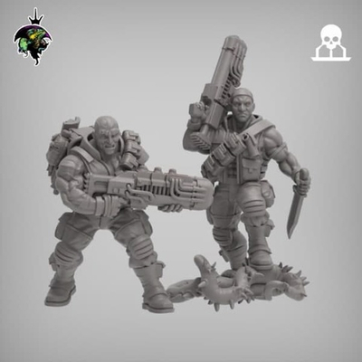 Catachan Soldiers