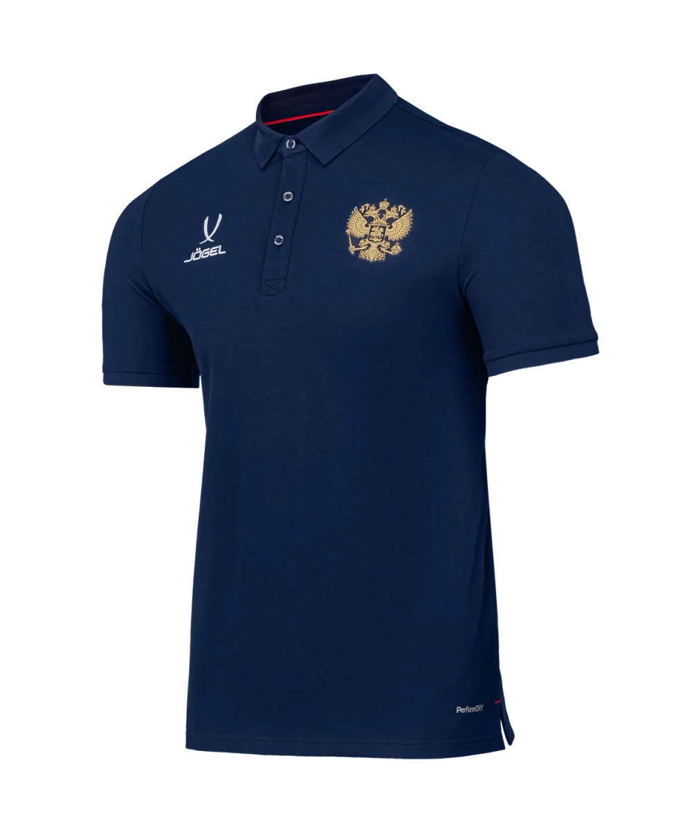 Поло Jögel NATIONAL PerFormDRY Classic Polo CZ, тёмно-синий