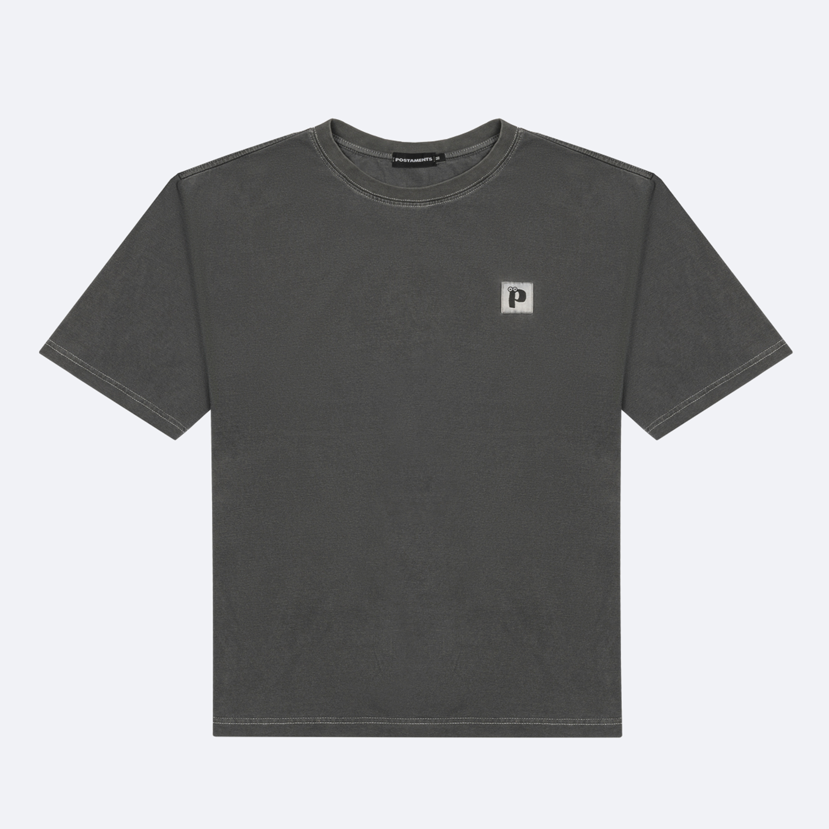 Футболка Postaments P Logo GD (grey) артикул: - купить в магазине Дайс
