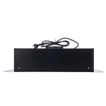 Вытяжка кухонная MACBI S-BOX-60A1 (BLACK) черный, D120мм, 850 м3/ч, полновстраиваемая, мотор 70Ватт, металл 60см, кнопочное управл.