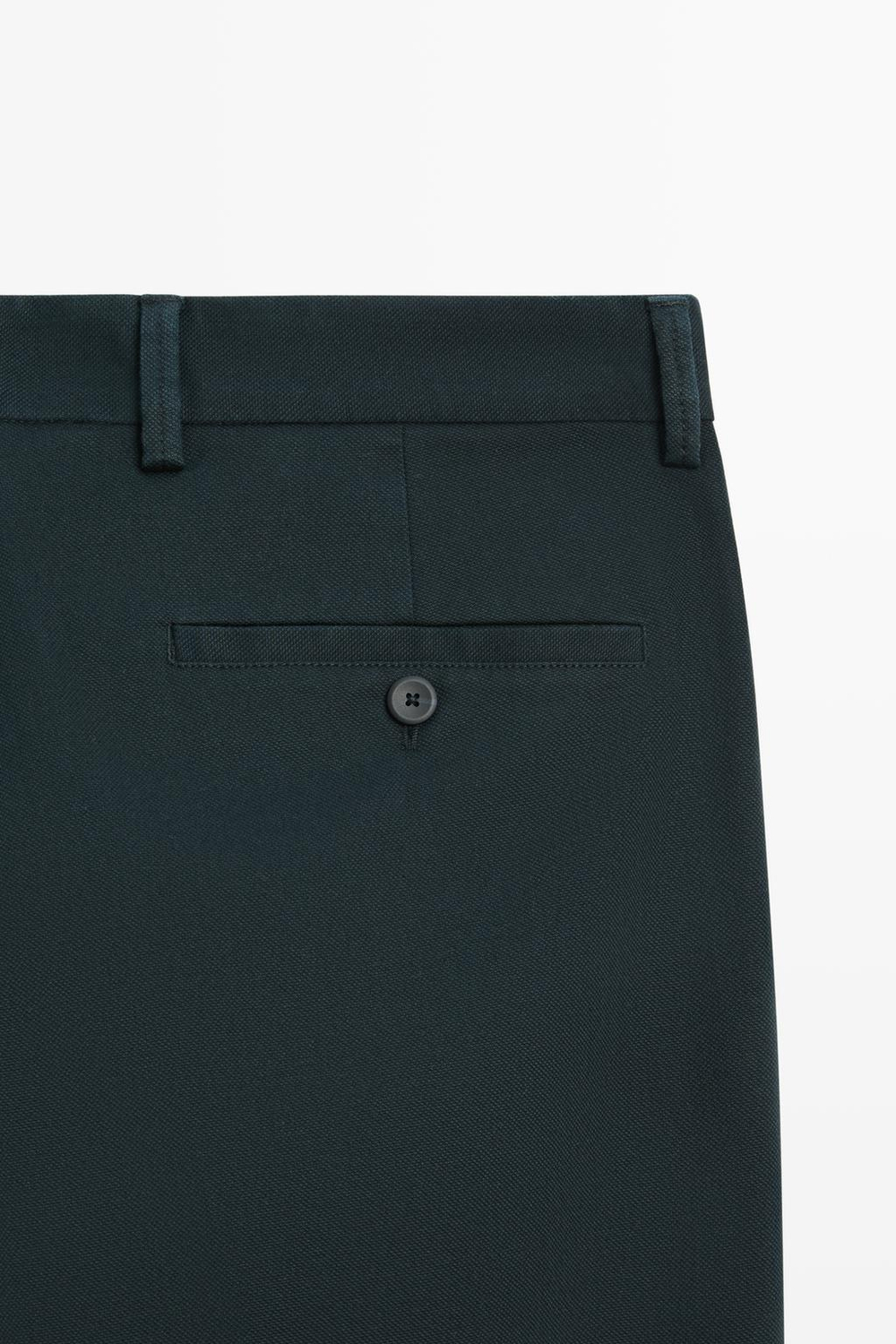 Massimo Dutti Зауженные брюки, темно-синий
