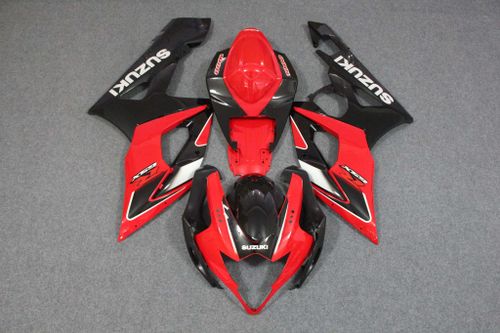 Купить    Комплект пластика для мотоцикла Suzuki GSX-R1000 05-06 Красно-Черный COLOR+