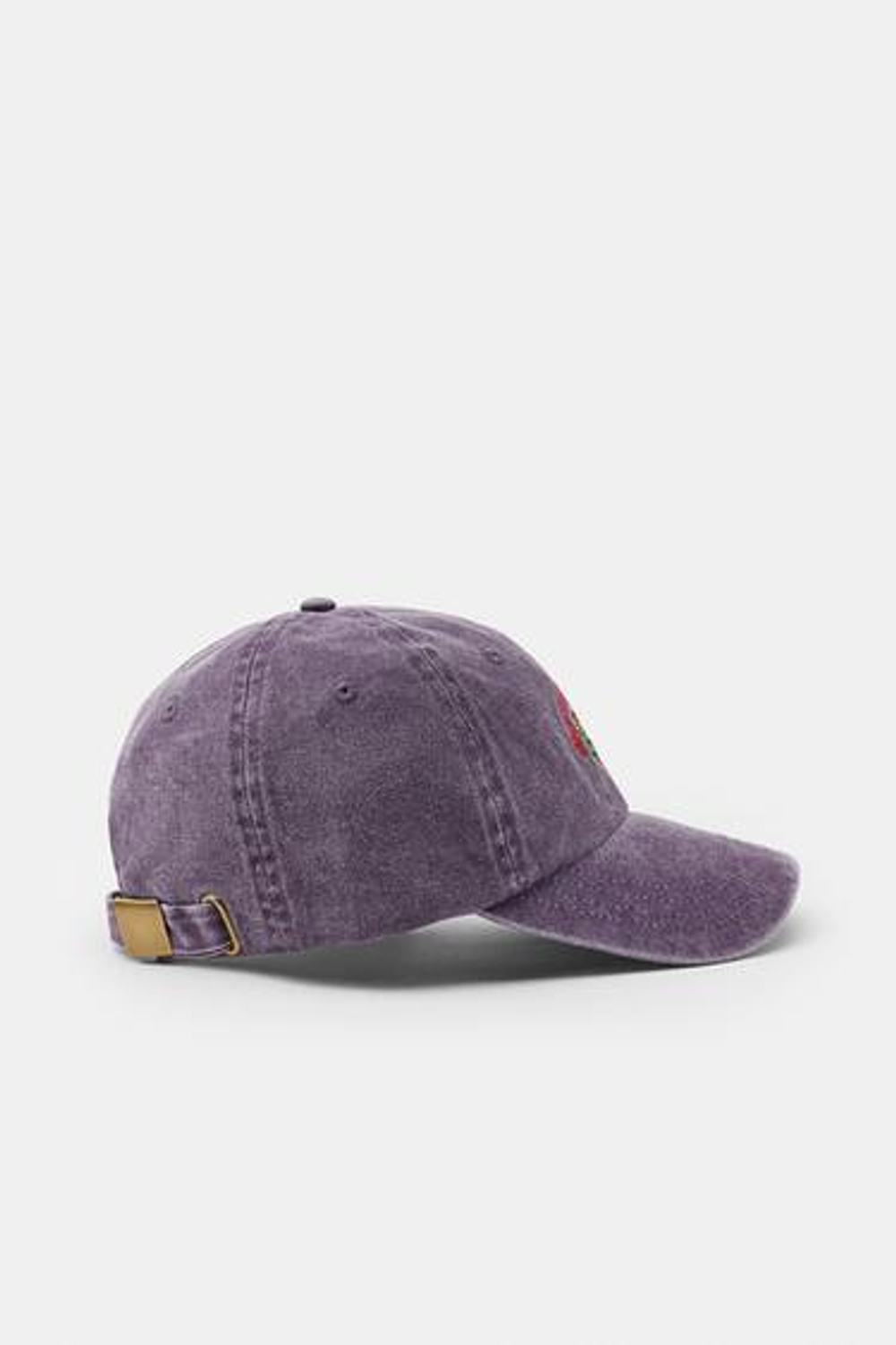 ZARA - FRUIT OF THE LOOM™ КЕПКА ИЗ САРЖИ С ВЫШИВКОЙ, ФИОЛЕТОВЫЙ